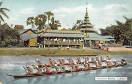 MYANMAR Burma - Burmese Racing Canoes - Publ. D. A. Ahuja 24 - Myanmar (Burma)
