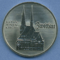 DDR 5 Mark 1989 Katharinenkirche Zwickau, J 1626 Vz/st (m4847) - 5 Mark