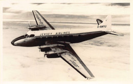 JERSEY - Jersey Airlines G-Amyu - REAL PHOTO - Publ. Unknown  - Andere & Zonder Classificatie