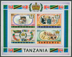 Tansania 1977 Regierungsjubiläum Königin Elisabeth Block 9 Postfrisch (C40630) - Tansania (1964-...)