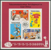 Tansania 1976 Fernmeldewesen In Ostafrika Block 1 Postfrisch (C40626) - Tanzania (1964-...)