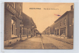 ERQUELINNES (Hainaut) Rue De La Station, N. 1 - Pharmacie L. Colin - Ed. Longfils  - Erquelinnes