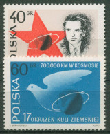 Polen 1961 Raumfahrt Kosmonaut Titow 1257/58 Postfrisch - Nuevos
