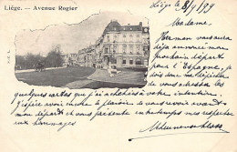 Belgique - LIÈGE - Avenue Rogier - Année 1899 - Ed. S.-Z. L. - Liège