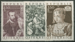 Österreich 1971 Kunstschätze Gemälde 1360/62 Gestempelt - Used Stamps