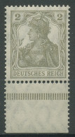 Dt. Reich 1918 Germania Weiße Friedensgummierung 102 X P UR Postfrisch - Neufs