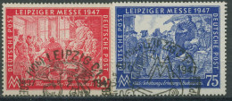 Alliierte Besetzung 1947 Leipziger Messe 965/66 Mit Sonderstempel - Sonstige & Ohne Zuordnung