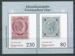 Österreich 2019 Klassische Briefmarken Block 109 Postfrisch (C63228) - Blocks & Kleinbögen