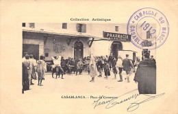 Maroc - CASABLANCA - Place Du Commerce - Pharmacie H. O. Bouchard - Ed. P. Schmitt - Casablanca