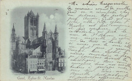 België - GENT (O. Vl.) Sint-Niklaaskerk - Jaar 1898 - Gent
