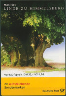 Bund Markenheftchen 2001 Linde Zu Himmelsberg MH 45 (2217) Gestempelt (C61249) - Altri & Non Classificati