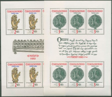 Tschechoslowakei 1990 Prager Burg 3051/52 K Postfrisch (C62815) - Blocks & Sheetlets