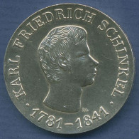 DDR 10 Mark 1966 Karl Friedrich Schinkel, J 1517 Vz/st (m6382) - Andere & Zonder Classificatie