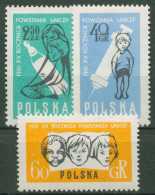 Polen 1961 Kinderhilfswerk UNICEF 1272/74 Postfrisch - Ongebruikt