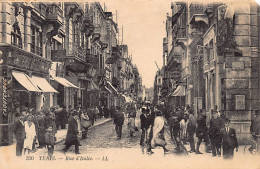 Judaica - Tunisie - TUNIS - Dattes Timsit, Rue D'Italie à L'angle De L'Avenue De France - Ed. LL Levy 350 - Tunesië