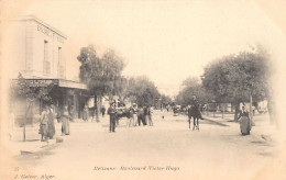 Algérie - RELIZANE - Boulevard Victor Hugo - Epicerie De La Mina - Ed. J. Geiser 25 - Altri & Non Classificati