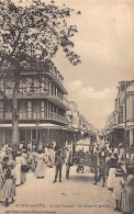 Guadeloupe - POINTE À PITRE - La Rue Frébault, Vue Devant Le Marché - COIN INFÉRIEUR DROIT ABIMÉ - Ed. Phos  - Pointe A Pitre