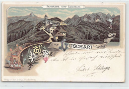 Italia - Monte Santo Di Lussari (UD) Litografia - Anni 1900 - Other & Unclassified