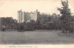 England - Sussex - ARUNDEL CASTLE From North East  Publisher Levy LL 5 - Other & Unclassified