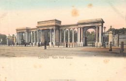 LONDON - Hyde Park Corner - Publ. W. Hoffmann - Southwood 353 - Other & Unclassified