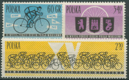 Polen 1962 Radsport Internationale Friedensfahrt 1306/08 Postfrisch - Nuevos