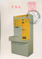 Frankreich ATM 1986 Valence Ersttagsbrief ATM 3.4.2 FDC, MK (X80585) - 1985 « Carrier » Papier