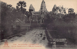 Cambodge - ANGKOR VAT - Vue Du Temple Et De La Salle Des Voyageurs - Ed. P. Dieulefils 1748 - Cambogia