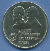 DDR 10 Mark 1983 Kampfgruppen, J 15932 Vz/st (m4854) - Andere & Zonder Classificatie