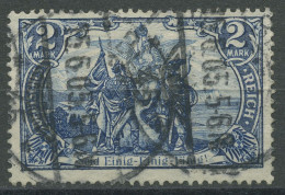 Deutsches Reich 1902 Nord Und Süd-Gemälde Ohne WZ, 82 A Gestempelt - Used Stamps