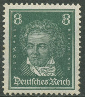 Deutsches Reich 1926 Berühmte Deutsche: Beethoven 389 Mit Falz - Unused Stamps