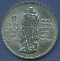 DDR 10 Mark 1985 40 Jahre Befreiung Vom Faschismus, J 1603 Vz/st (m2875) - Otros & Sin Clasificación