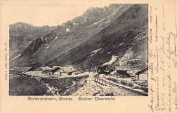 Schweiz - BRIENZ (BE) Rothhornbahn - Station Oberstafel - Verlag F. Joder 37 - Brienz