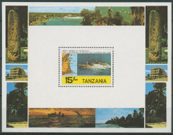 Tansania 1984 Passagierschiff Mapinduzi Block 36 Postfrisch (C40636) - Tanzania (1964-...)