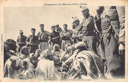 Campagne Du Maroc (1907-1908) - CASABLANCA - BER RÉCHID - Groupe De Prisonniers  - Casablanca