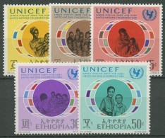 Äthiopien 1971 Kinderhilfswerk Der Vereinten Nationen UNICEF 688/92 Postfrisch - Äthiopien