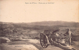 Maroc - Région Des M'Tioua - Photo Prise De Taouant - Canon De 105 Mm Long Modèle 1913 Schneider - Ed. Coutanson  - Altri & Non Classificati
