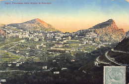 CAPRI (NA) Panorama Dalla Strada Di Anacapri - Andere & Zonder Classificatie