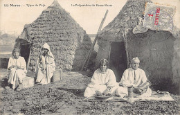 MAROC - Types Du Pays - Femmes - La Préparation Du Kouss-Kouss - Ed. L. Deygallier 832 - Autres & Non Classés