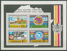 Tansania 1983 Afrikanische Wirtschaftskommission Block 33 Postfrisch (C40641) - Tanzanie (1964-...)