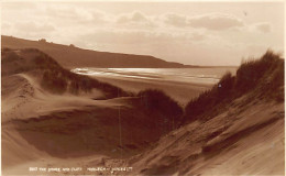 Wales - HARLECH (Gwynedd) The Shore And Cliff - REAL PHOTO - Publ. Judges 9017 - Other & Unclassified