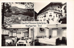 Österreich - Hopfgarten (T) Gasthof Pension Unterbräu - Mehrfachansicht - Other & Unclassified