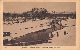 Syria - ALEPPO - Queiq River - Unusual Snow Fall 1911 - Publ. Sarrafian Bros. 10 - Syrien