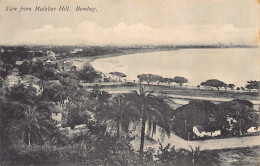 India - MUMBAI Bombay - View From Malabar Hill - Publ. Unknown  - Indien
