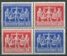 All. Besetzung 1948 Exportmesse Hannover Zusammendruck V Zd 1 Mit Falz - Mint