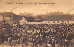 Latvia - VENTSPILS Windau - The Market - Publ. J. R. Zimmermann 8544 - Lettonia