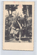 Centrafrique - Danseur M'Baka-Mandja Lors De La Cérémonie De La Circoncision - CARTE PHOTO - Ed. Inconnu  - Zentralafrik. Republik