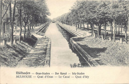 MULHOUSE - Quai D'Oran - Le Canal - Quai D'Isly - Mülhausen - Oran-Staden - Der Kanal - Isly-Staden - Mulhouse