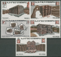 Äthiopien 1970 Felsenkirchen Von Lalibela 637/41 Postfrisch - Äthiopien