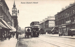 England - LONDON - Seven Sister's Road - Streetcar 933 To Finsbury Park - Otros & Sin Clasificación