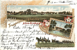 Gruss Vom Truppenübungsplatz Alten-Grabow - Litho - Other & Unclassified